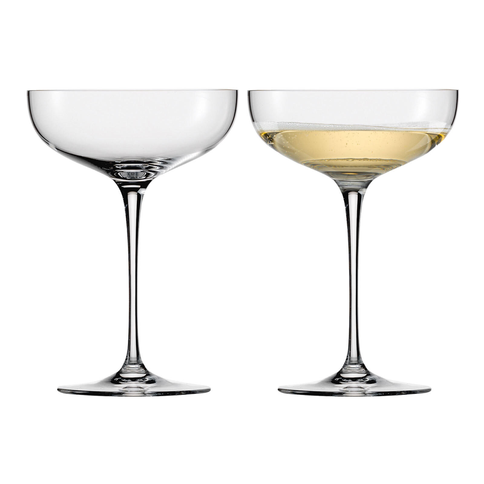 SEKTSCHALEN Jeunesse transparent 280 ml 2er Set - Transparent, Glas (0.28L) - Eisch