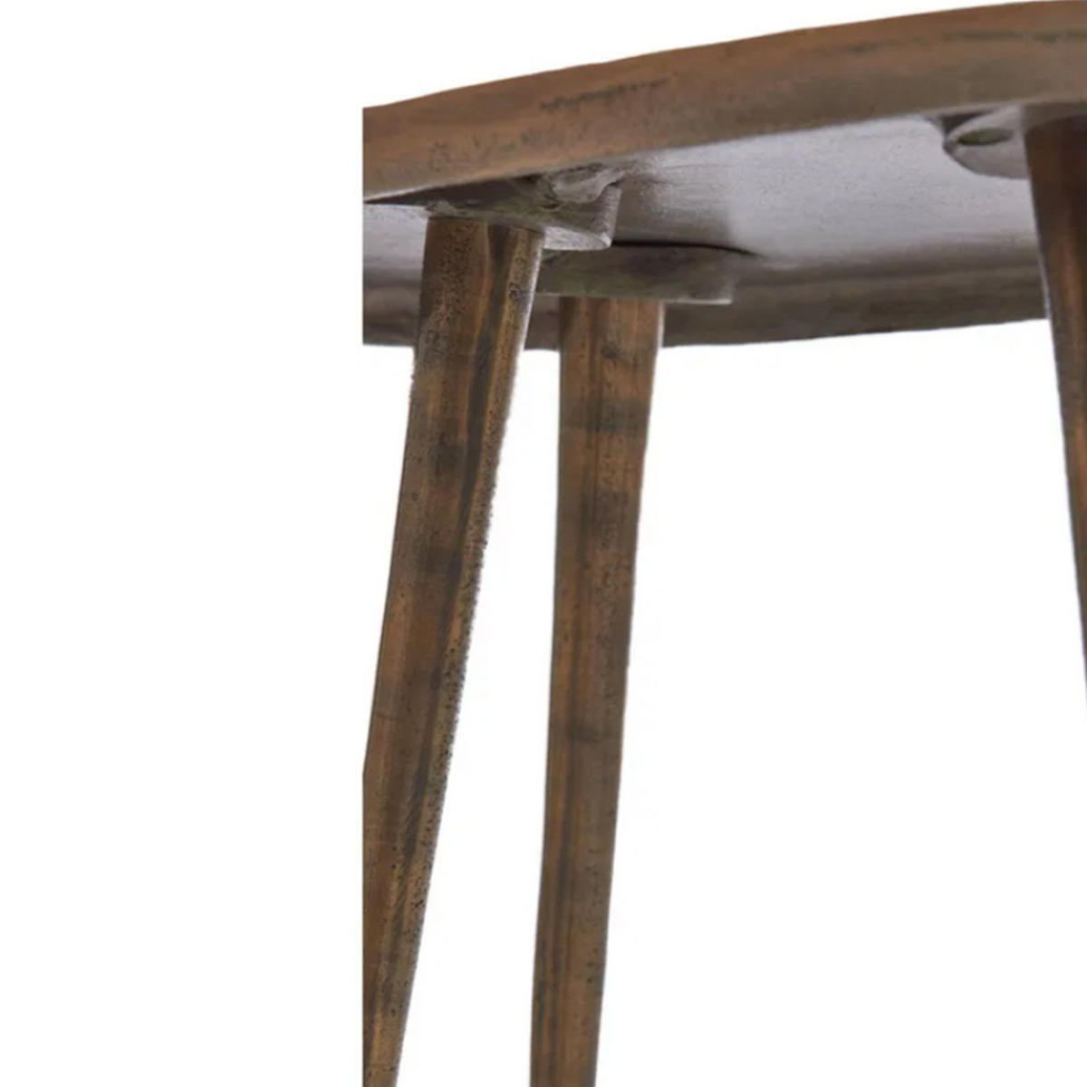 COUCHTISCH PUNO 87x42x39 cm, Metall, Antik Bronze - Bronzefarben, Metall (87/42/39cm) - Light & Living