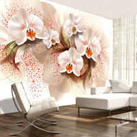 VLIESTAPETE Beige 350/245 cm - Beige/Orange, Textil (350/1cm) - KUNSTLOFT