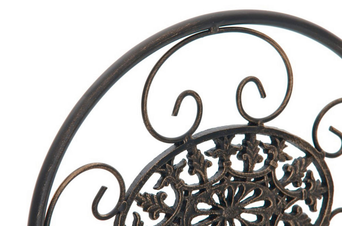 GARTENSTUHL Moni bronze - Braun, Metall (43/50/91.5cm) - TPFGarden