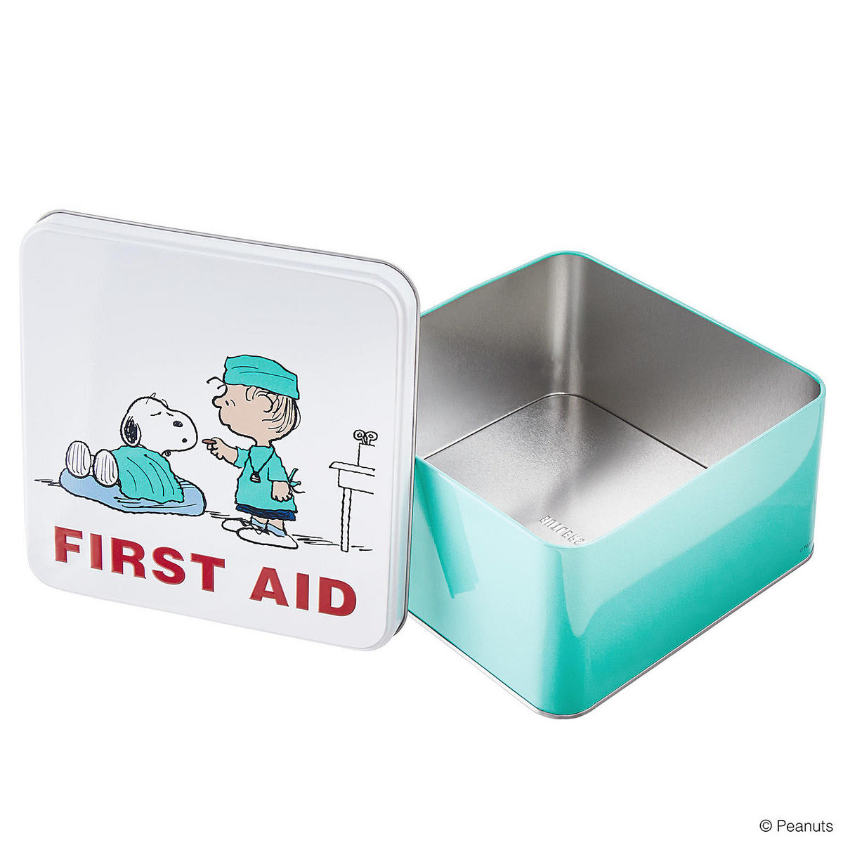 AUFBEWAHRUNGSDOSE Peanuts - Weiß, Metall (18/9/18cm) - BUTLERS