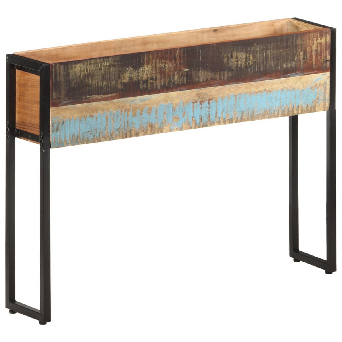 PFLANZKÜBEL 90/20/68 Cm Recyceltes Massivholz - Multicolor, Holz (90/68/20cm) - vidaXL