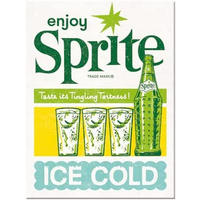 MAGNET 6/8 cm Sprite Ice Cold - Multicolor, Metall (6/8/0.1cm) - Nostalgic-Art