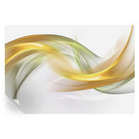 FOTOTAPETE 152x104 cm - Fließende Harmonie - Weiß, Textil (152/104cm) - Wallfluent