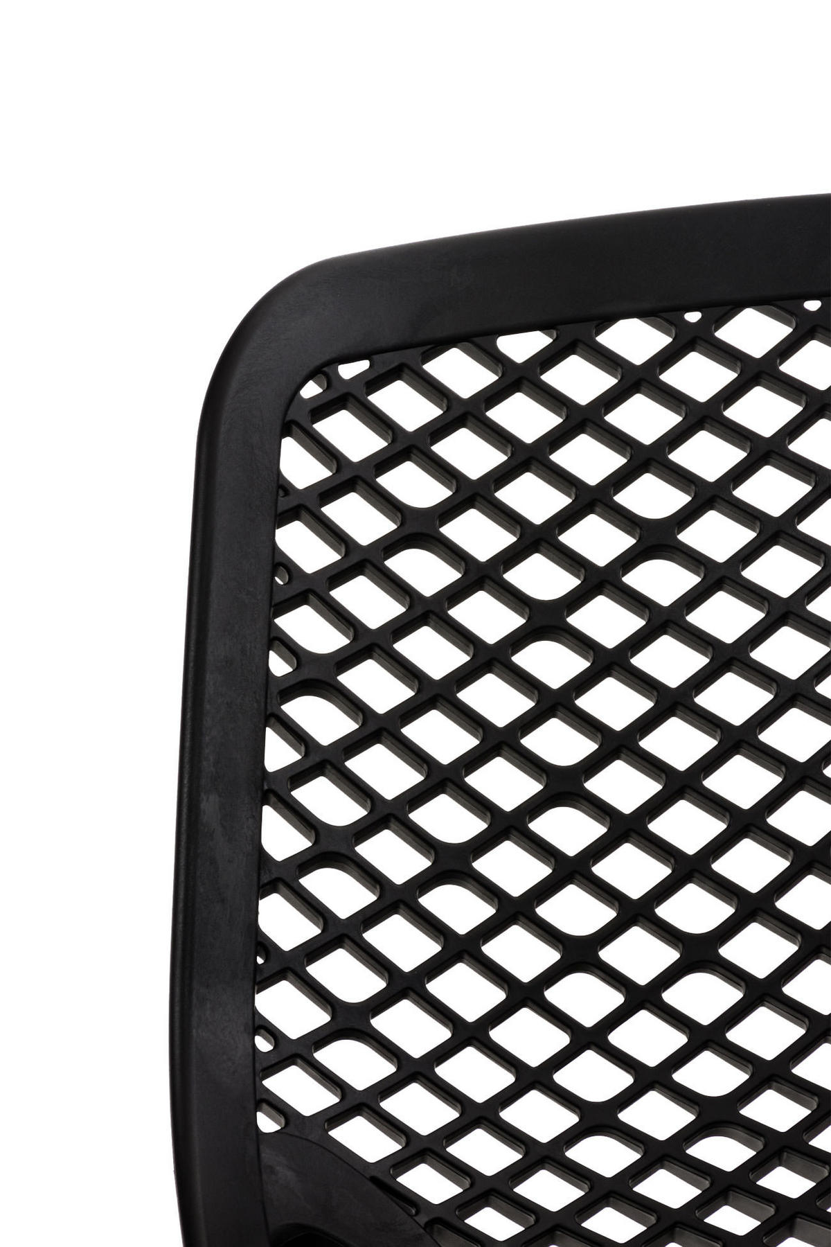 BARHOCKER modern Schwarz LORL Kunststoff 105x45x53 cm - Schwarz, Kunststoff (45/105/53cm) - DELUKE