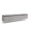 TV-SCHRANK Lowboard, Hängend, zementgrau, 240/35/45 cm - Grau, Holzwerkstoff (35/45/240cm) - Skraut Home