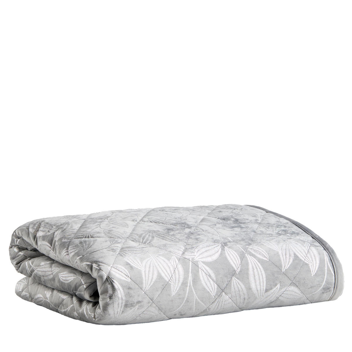 TAGESDECKE Blomstela - Dunkelgrau, Textil (200/220cm) - home&you