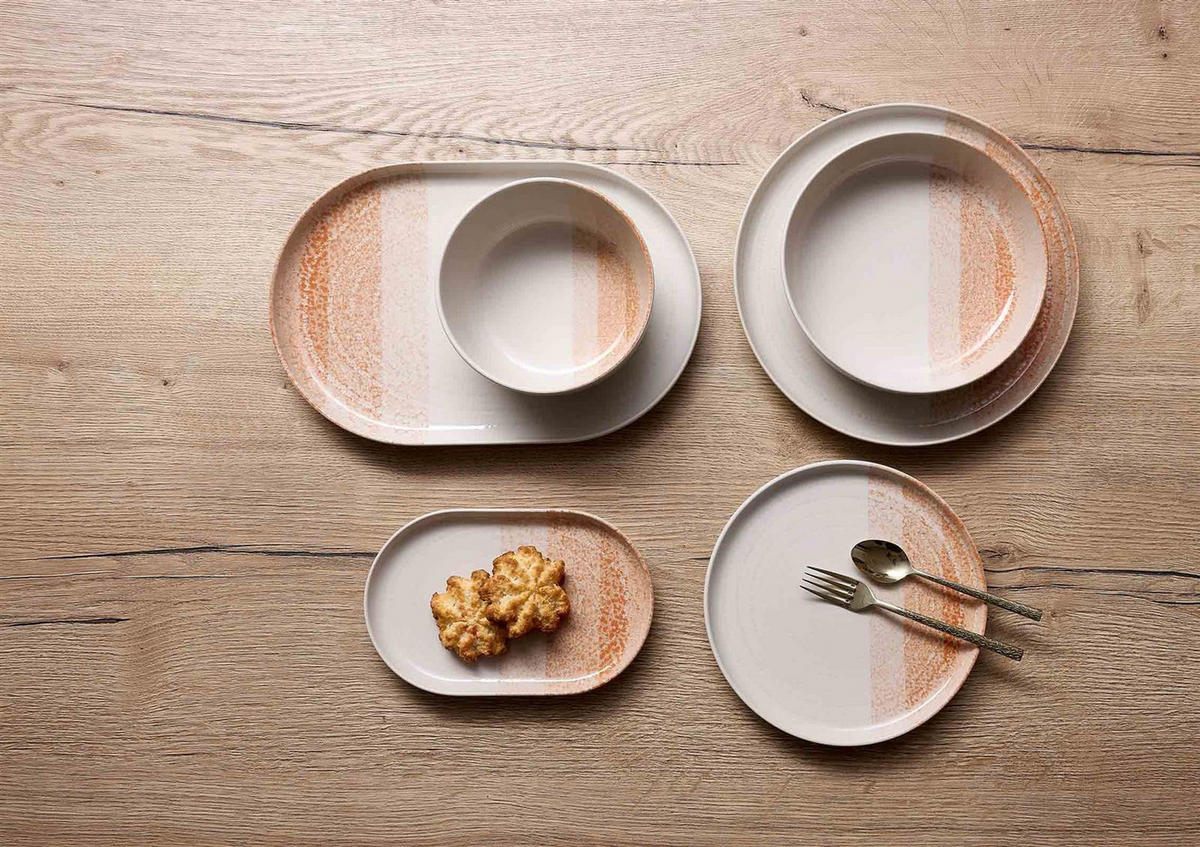 BASIC-SET Trio Braun 12er Set - Braun, Keramik (2/2/2cm) - Ritzenhoff Breker