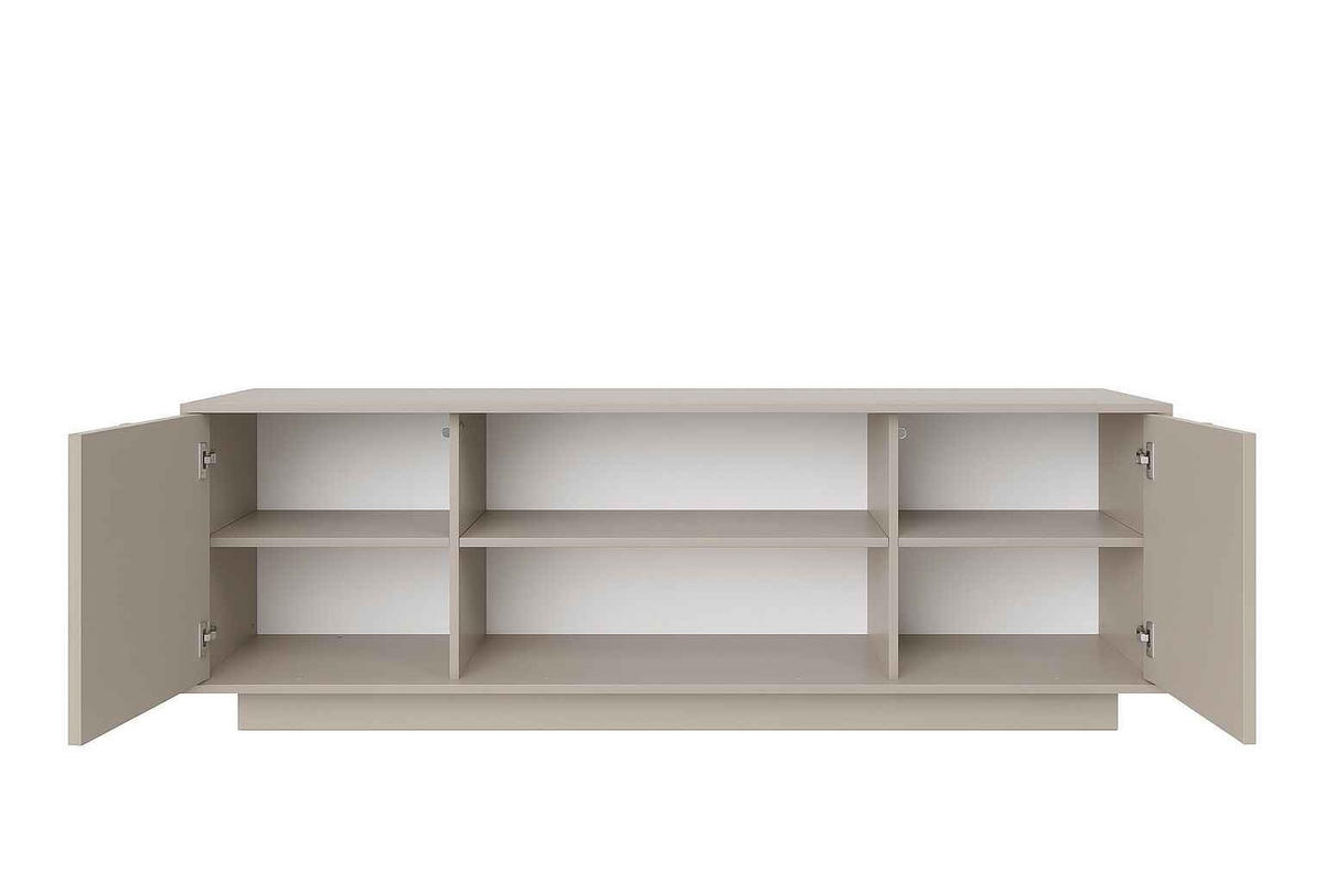 LOWBOARD PIANO 160/54/40,5 cm, Kaschmir - Kaschmir, Holzwerkstoff (160/54/40.5cm) - MASSENO