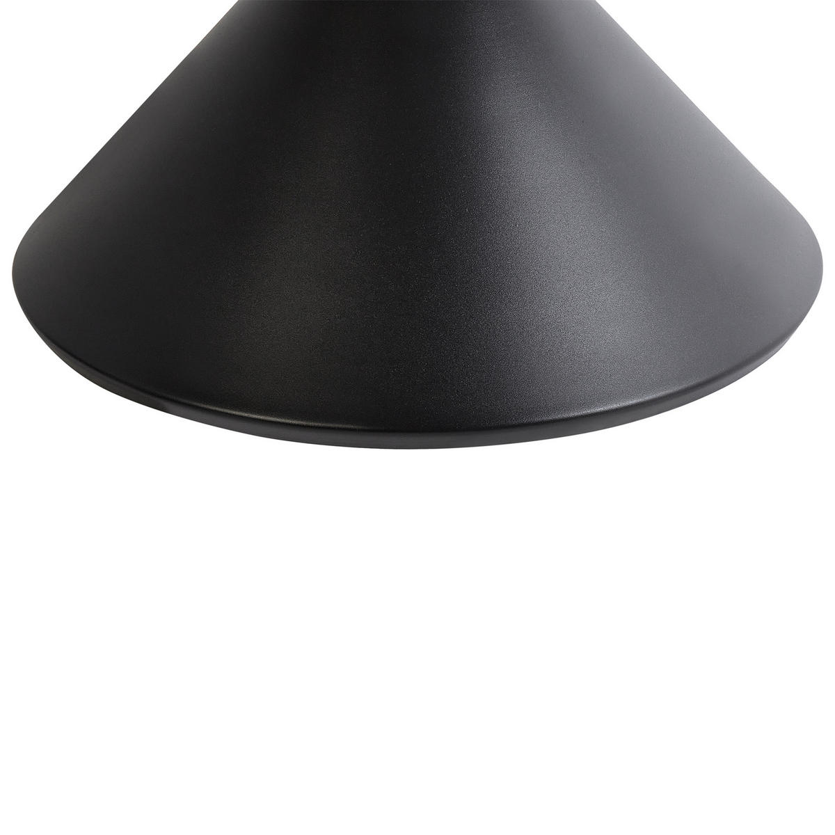 COUCHTISCH Schwarz/Weiß Haiwee - Schwarz/Weiß, Stein (72/72/42cm) - Beliani