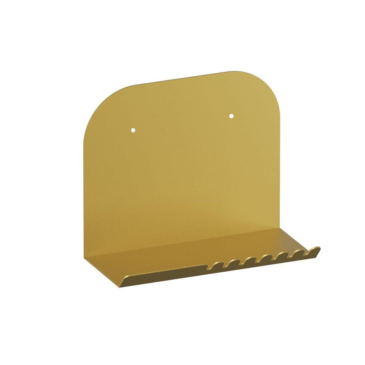 WANDREGAL aus metall 12/28/23 cm - Goldfarben, Metall (12/23/28cm) - Calicosy