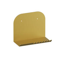 WANDREGAL aus metall 12/28/23 cm - Goldfarben, Metall (12/23/28cm) - Calicosy