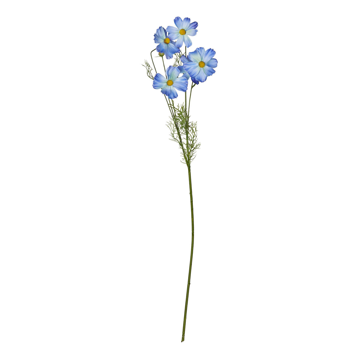 KUNSTBLUME Florista Galsang in blau - Blau, Kunststoff/Metall (78cm) - Butlers