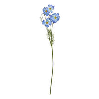 KUNSTBLUME Florista Galsang in blau - Blau, Kunststoff/Metall (78cm) - Butlers