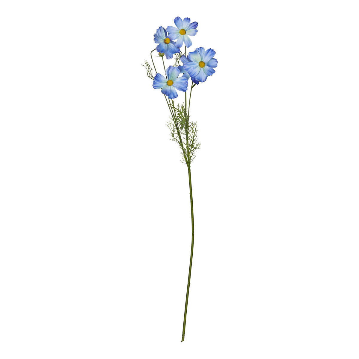 KUNSTBLUME Florista Galsang in blau - Blau, Kunststoff/Metall (78cm) - Butlers