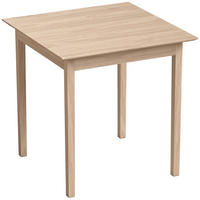 ESSTISCH Kiefernholz Naturholz - Naturfarben, Holz (75/75/76cm) - HOMCOM