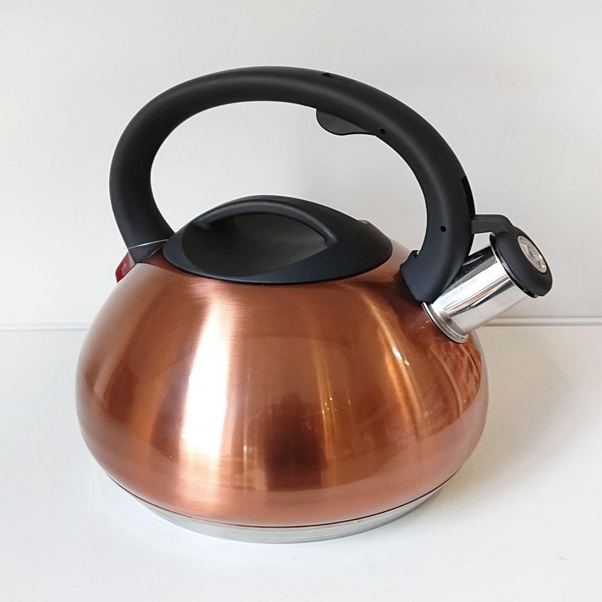 WASSERKESSEL Gold 24/22/22 cm KB7385 - Goldfarben, Metall (24cm) - Klausberg 