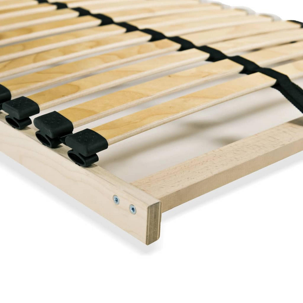 LATTENROST Mit 28 Latten 7 Zonen 90/200 Cm - Naturfarben/Braun, Holz (90/200cm) - vidaXL