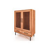 SIDEBOARD LEON Kernbuche - Kernbuche, Holz (97/125/45cm) - byoak