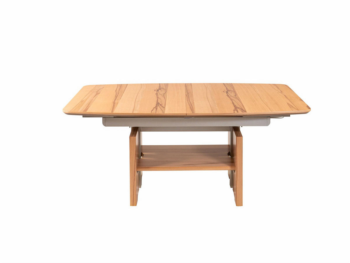 COUCHTISCH höhenverstellbar und ausziehbar Cindy 120x54x70 Kernbuche - Kernbuche, Holz (120/70/70cm) - 58aufmkessel
