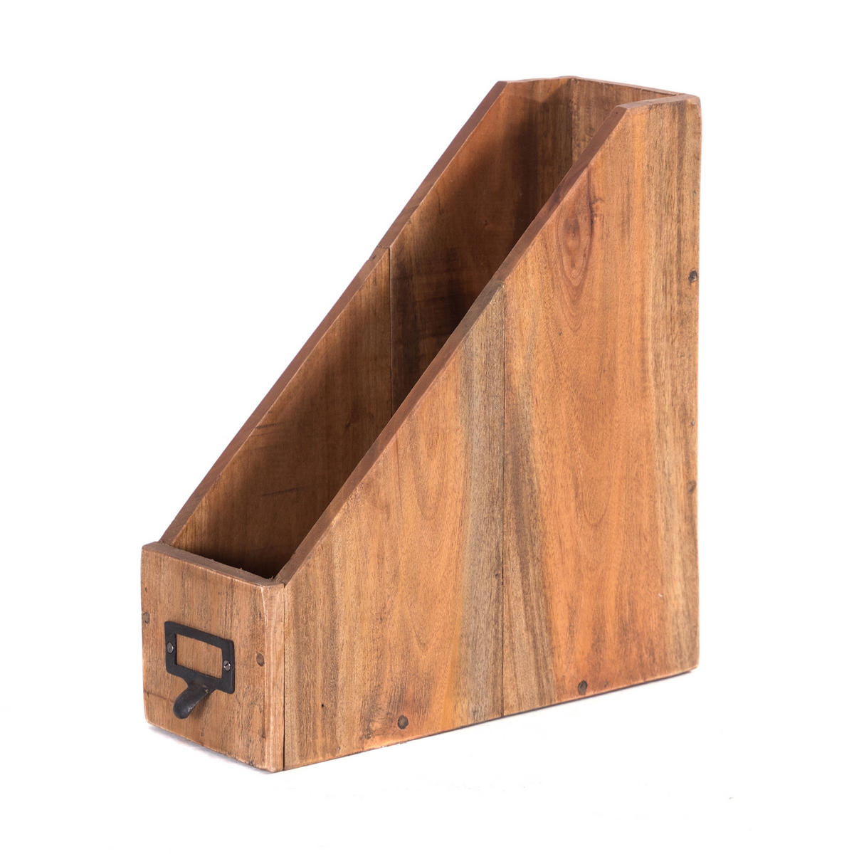 STEHSAMMLER Nota Mahagoni Holz naturfarben - Naturfarben, Holz (29/11/30cm) - DESIGN DELIGHTS