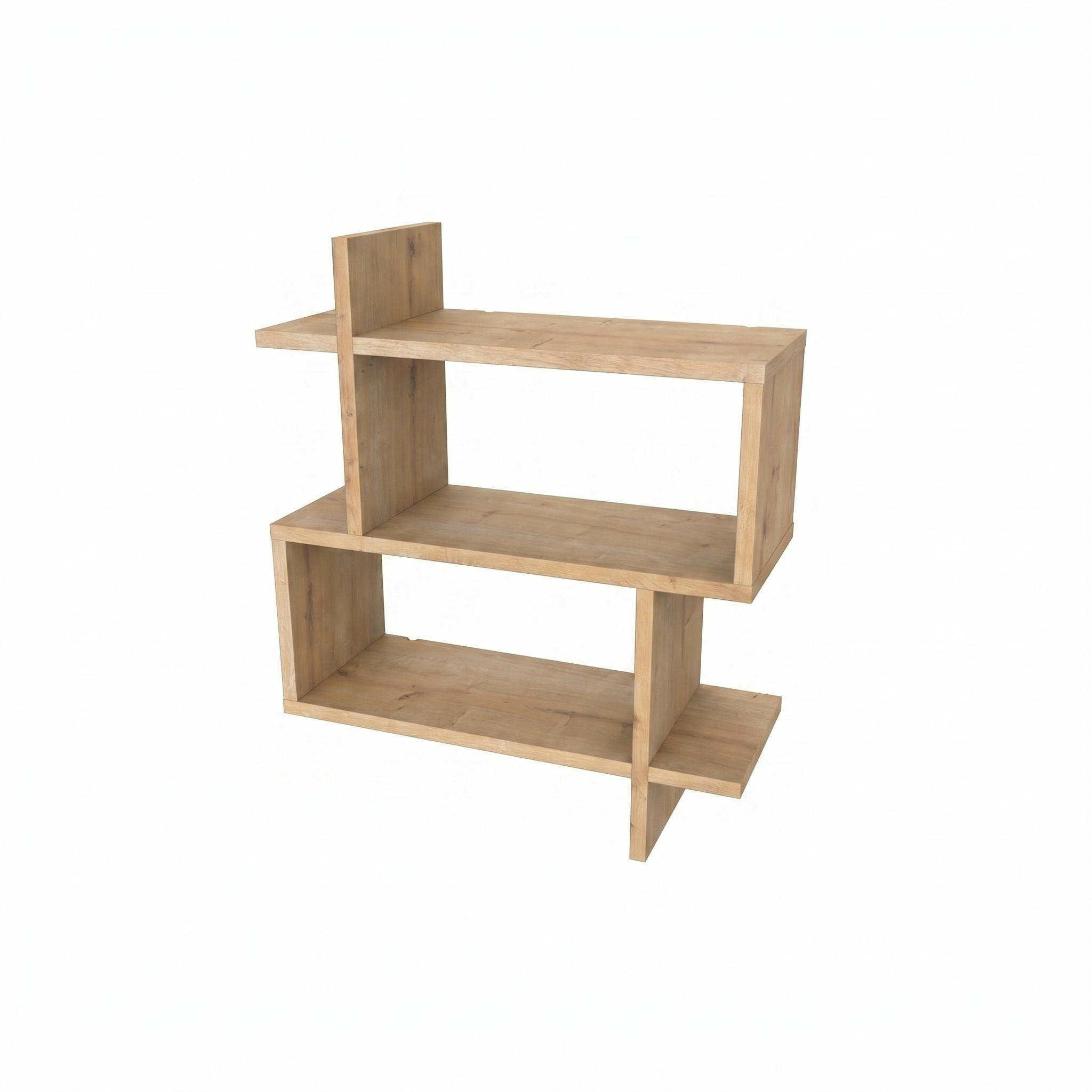 Decortie Wandregal Eiche 55x65.5x22 cm