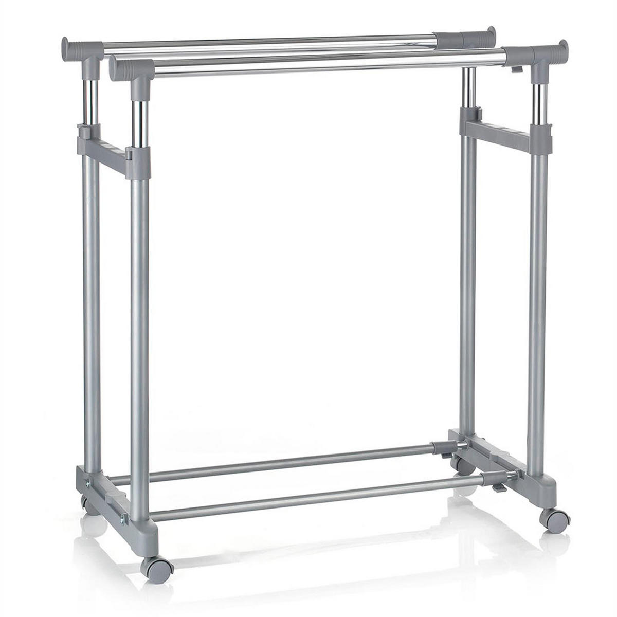 GARDEROBENWAGEN CASA - Grau, Metall (82/89/43cm) - CARO-Möbel