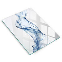 GLASPLATTE 40x52 cm Reines Wasser - Pastellgrün, Glas (40/52cm) - Wallfluent