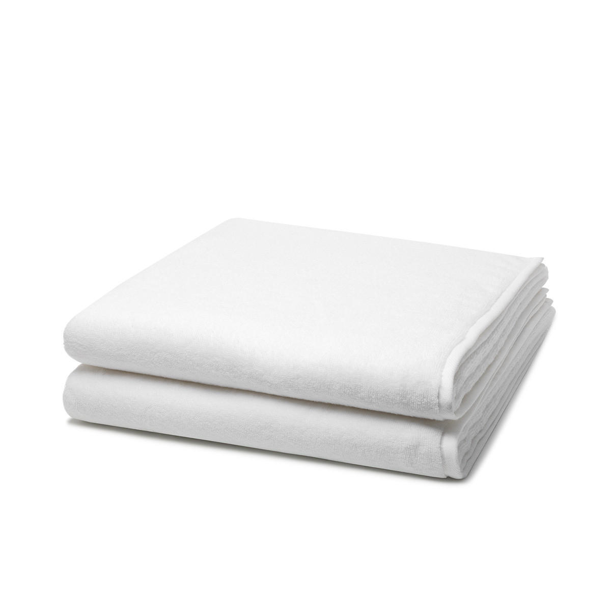 DUSCHTUCH Sensual Skin 2er-Set - Weiß, Textil (75/140cm) - Ross