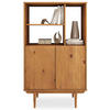 HIGHBOARD SIMONA - Eichefarben, Holz (80/133/37cm) - IDIMEX