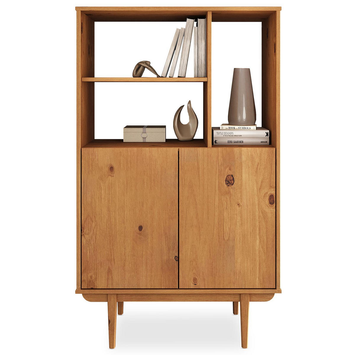HIGHBOARD SIMONA - Eichefarben, Holz (80/133/37cm) - IDIMEX