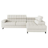 ECKSOFA Nord, Seite: Rechts - Schwarz/Cappuccino, Holz/Textil (264/203cm) - MIRJAN24