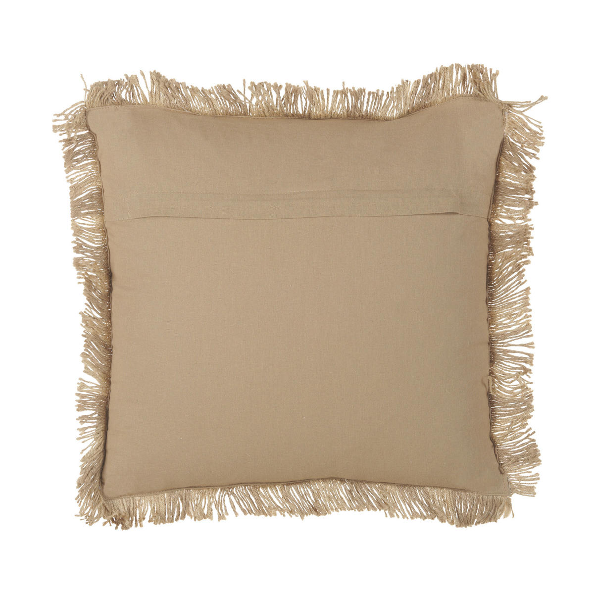 DEKOKISSEN 2er-Set Beige 45/45 cm Cirsium - Beige, Naturmaterialien (45/45cm) - Beliani