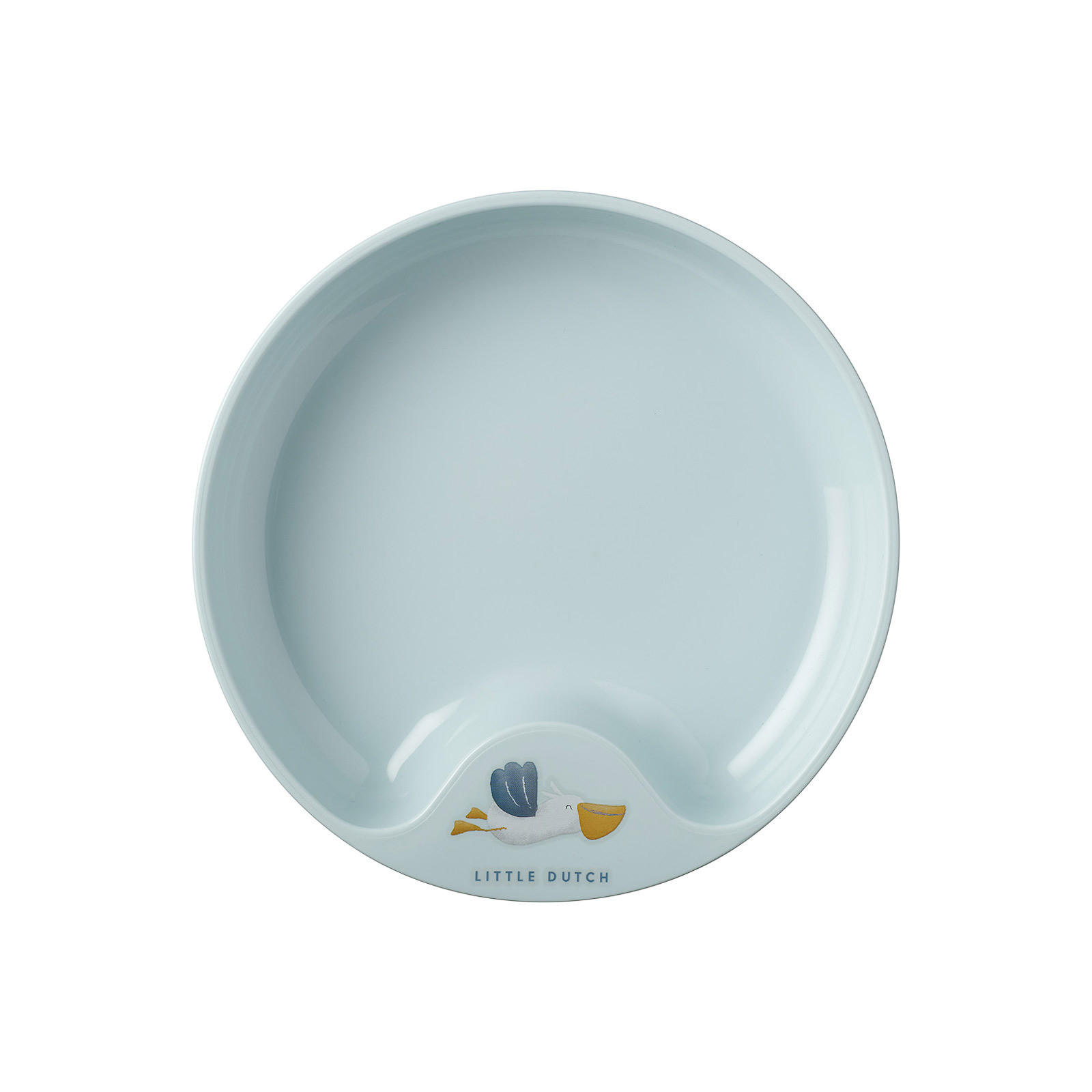 LERNTELLER Mio Sailors Bay ø 17,6 cm - Hellblau, Kunststoff (17.6/3.5/17.6cm) - Mepal