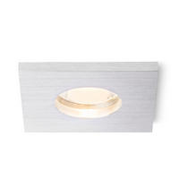 EINBAULEUCHTE ASTOR SQ gebürstetes Aluminium 50 W IP65 - Silberfarben, Metall (83/83/6cm) - Rendl