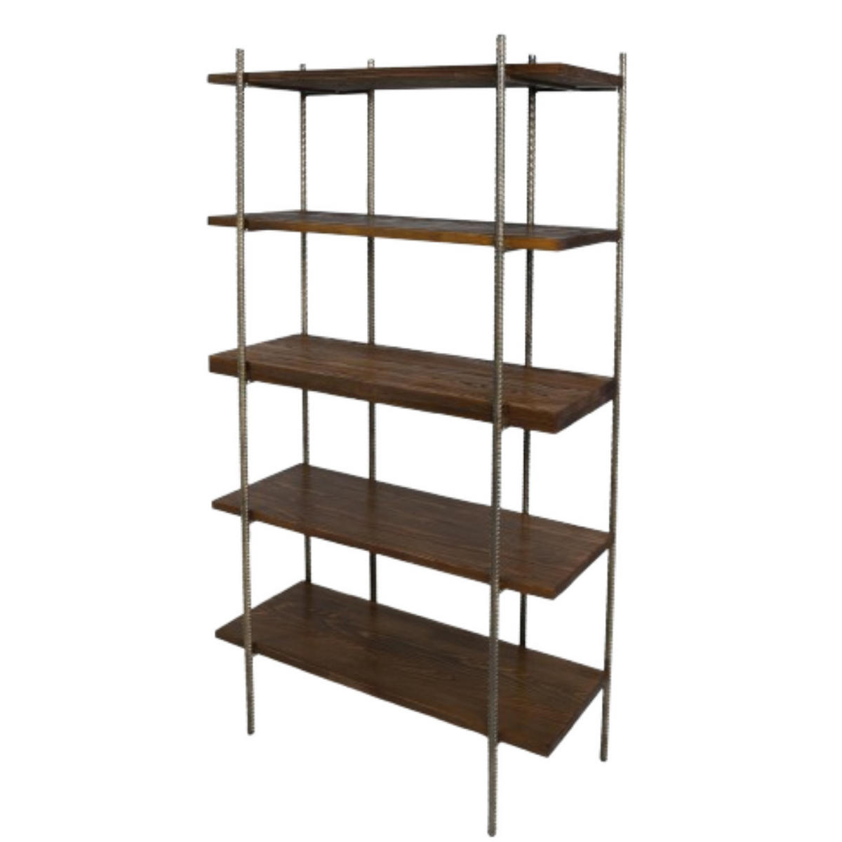 HOLZBÜCHERREGAL für das Büro oder Wohnzimmer HEGEL - Eichefarben, Holz (90/160/35cm) - Rawood Furniture