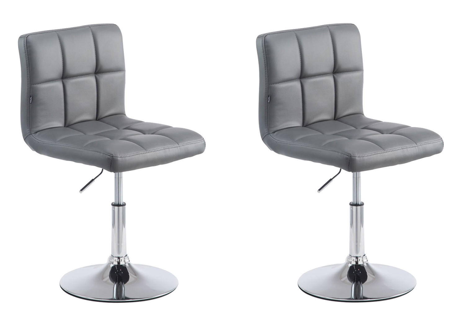 TPFLiving Barhocker Grau 44x88x49 cm