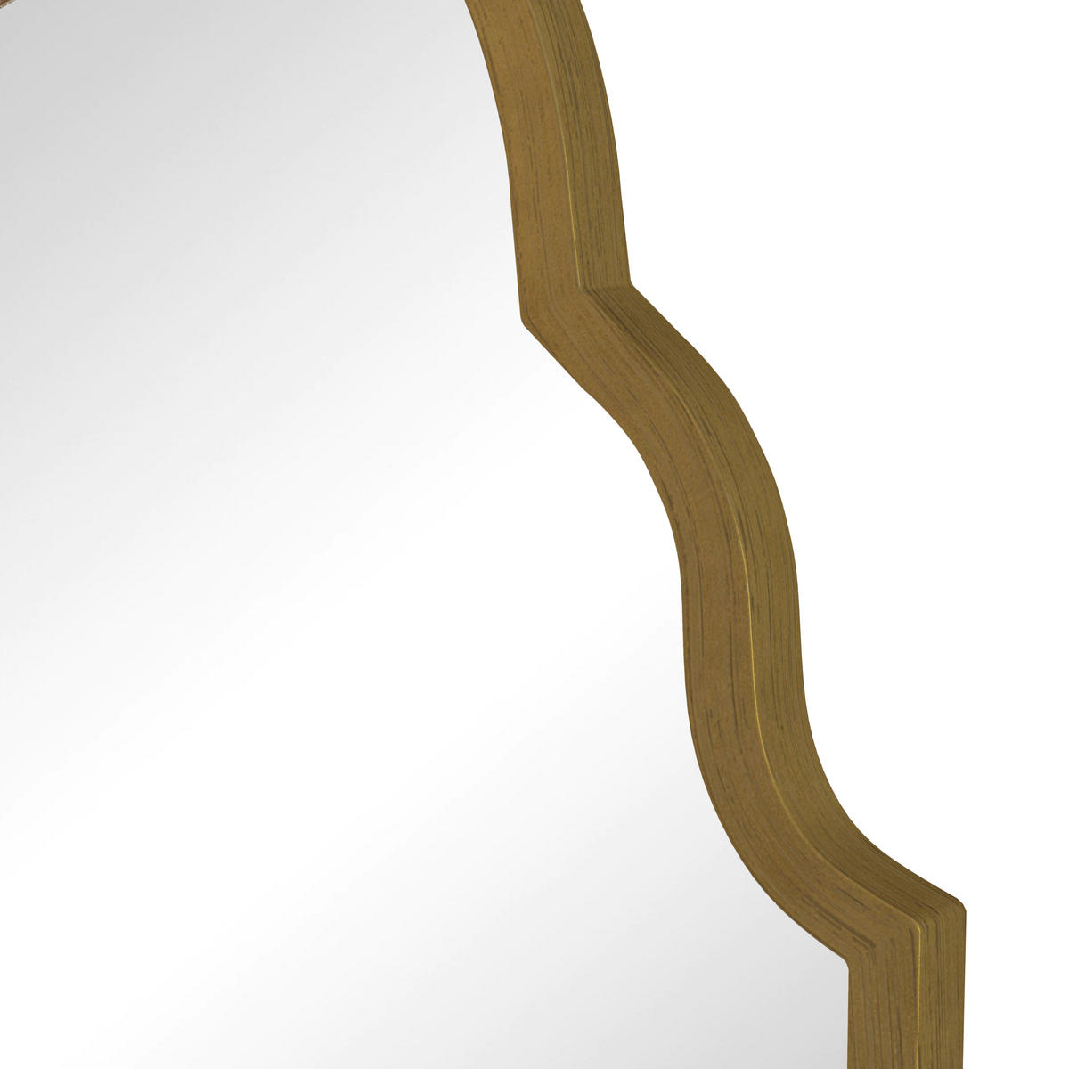 RECHTECKIGER Wandspiegel 61cmx3cmx101cm Bronze Metallrahmen Für Badezimmer, Wohnzimmer, Schlafzimmer - Bronzefarben, Glas (3/101/61cm) - Modfu