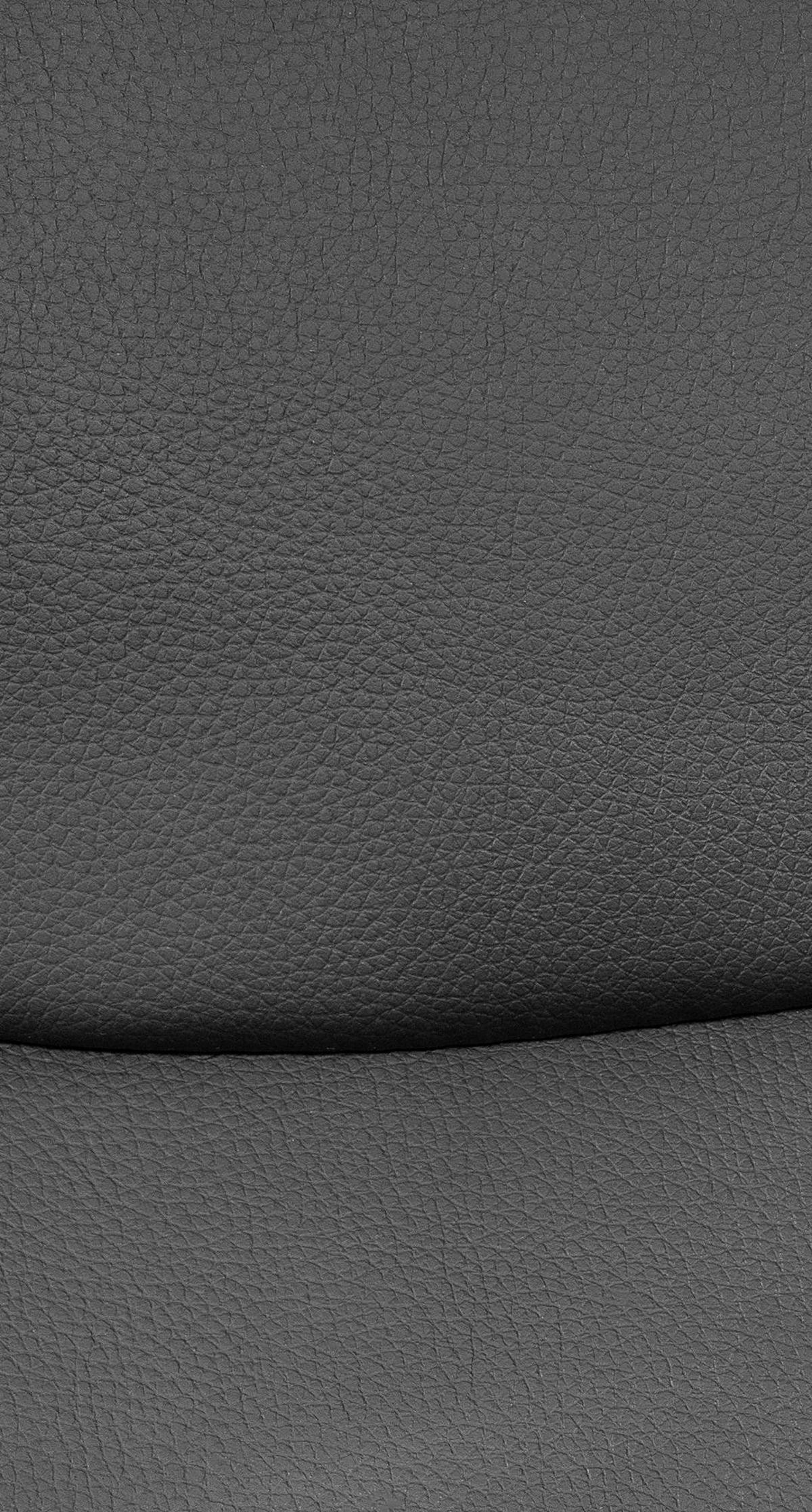 SCHWINGSTUHL Lederlook Schwarz - Schwarz, Textil/Metall (55/88/60cm) - CLP
