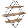 WANDREGAL Braun - Braun, Holz (55/60/12cm) - MCW