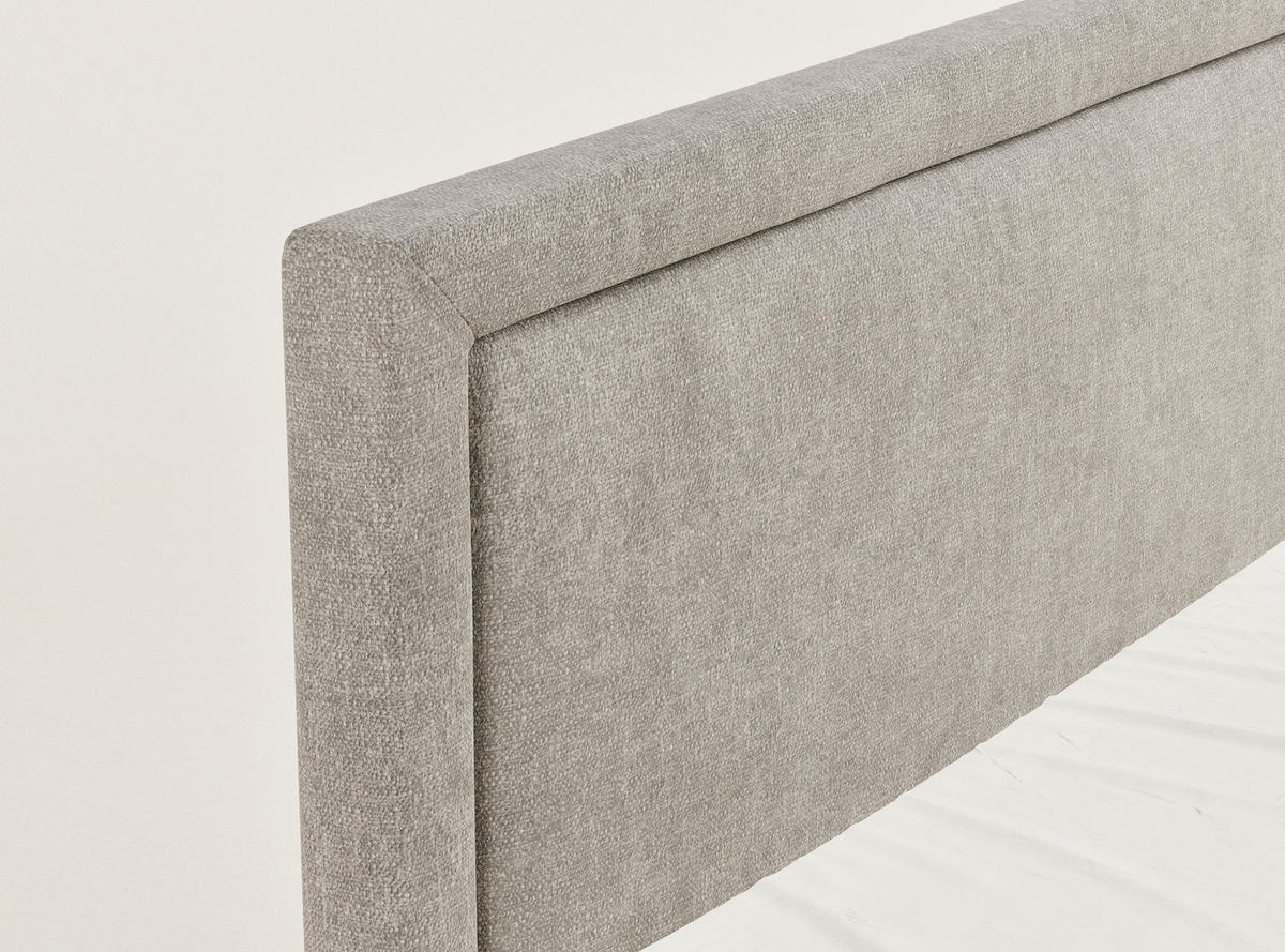 BOXSPRINGBETT Fresco 200/200 cm, in Braun, Bettkasten, Matratze, Topper - Schwarz/Braun, Holz/Holzwerkstoff (200/200cm) - Maison de Reve