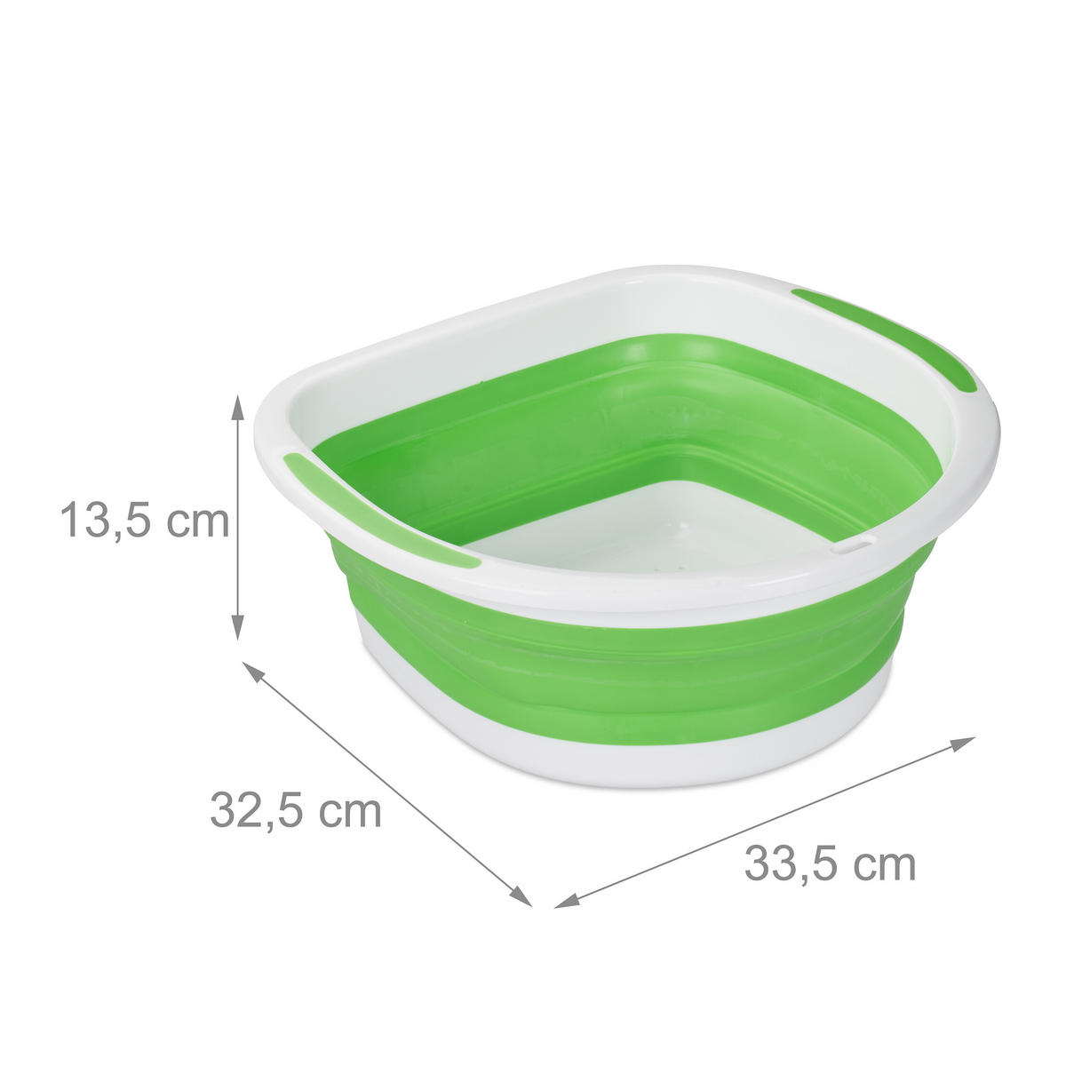 FALTSIEB - Multicolor, Kunststoff (33cm) - Relaxdays