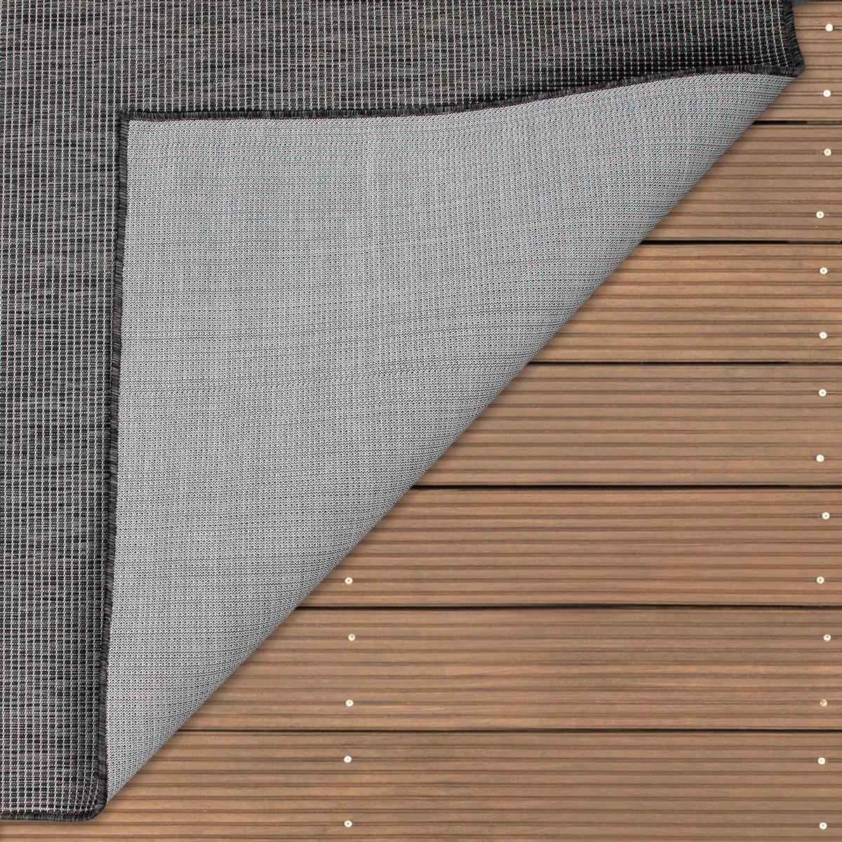 OUTDOORTEPPICH 120/160 cm Sonset 620 - Grau, Kunststoff (120/160cm) - Paco Home