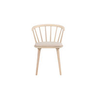 ESSZIMMERSTUHL Sena 2er Set - Beige, Holz (53/76/55cm) - kommodly