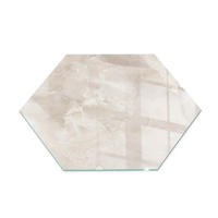 GLASPLATTE für Kamin h40 cm Creme - Creme, Glas (40/40/0.4cm) - ArtPrintCave