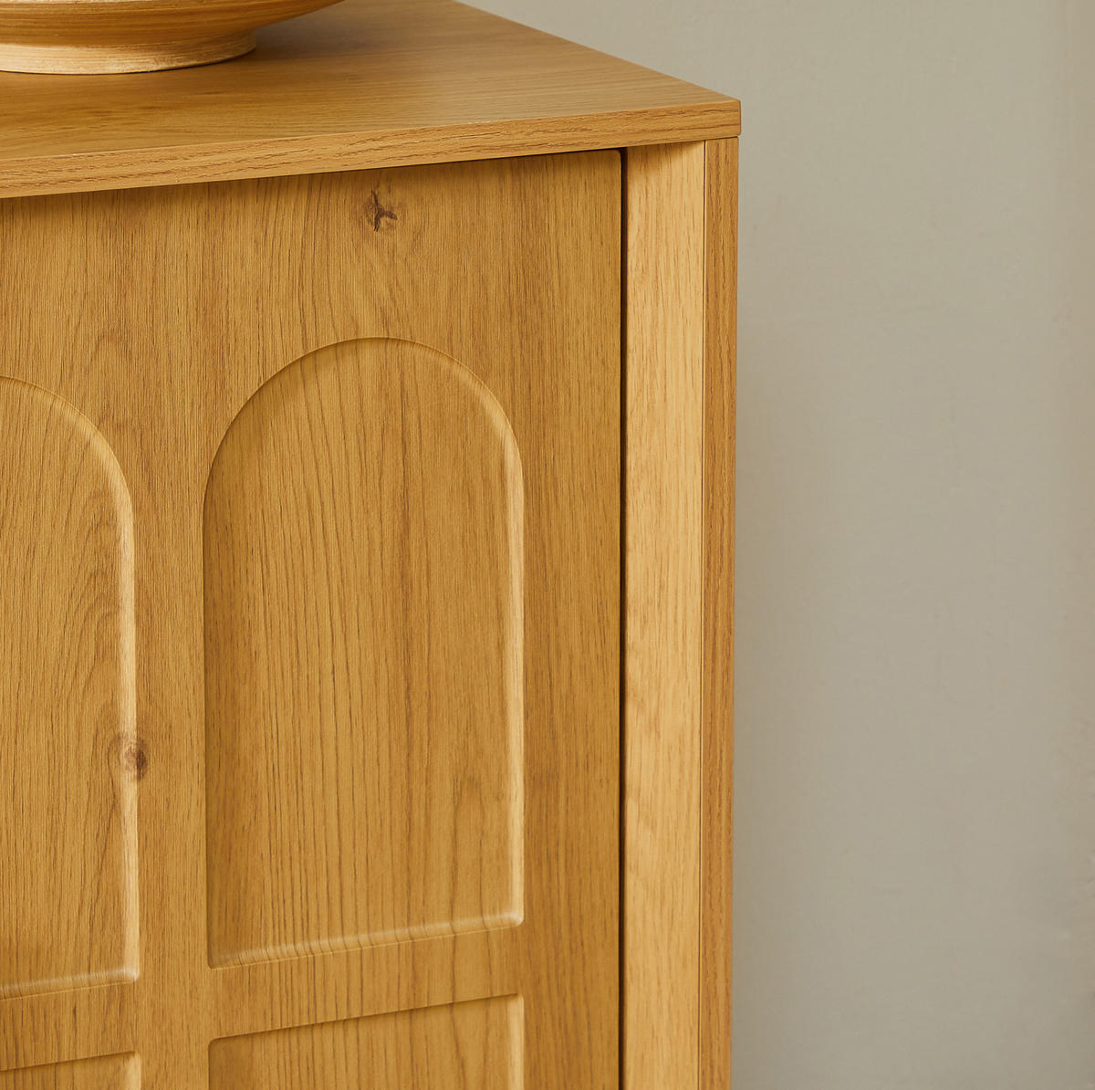 SIDEBOARD 169/40/80 cm Natur aus MDF mit Stauraum - Naturfarben, Holzwerkstoff (169/80/40cm) - OKWISH