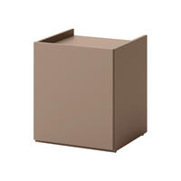 NACHTTISCH Sigma 1D SG15 - Trüffeleichefarben, Holzwerkstoff (42/49/41cm) - MIRJAN24