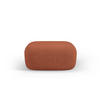 POUF Jenny aus Boucle ziegelstein - Orange, Textil (88/40/90cm) - Micadoni