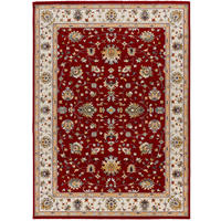 VINTAGE-TEPPICHE Rot Classic 200/290 cm - Rot/Creme, Naturmaterialien/Textil (200/290cm) - Atticgo