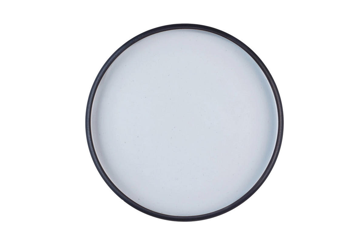 TELLER Gourmet Ø28cm - 4er-Set - Onyx - Schwarz, Keramik (28cm) - Björn